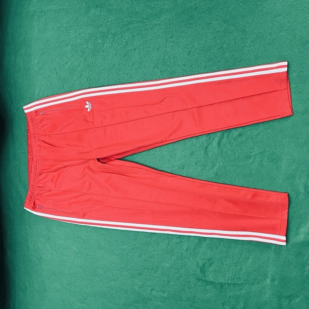 Adidas Originals CLASSIC Beckenbauer Track Jacket And Pants White Red Men's XL